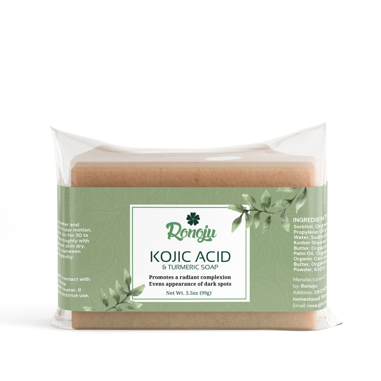 Kojic Acid & Turmeric Soap